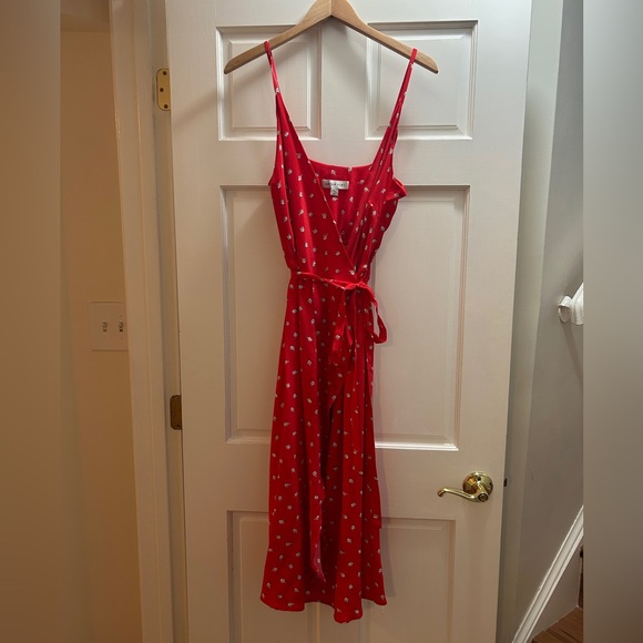 Amour Vert Varden Silk Wrap Dress - Picture 3 of 4